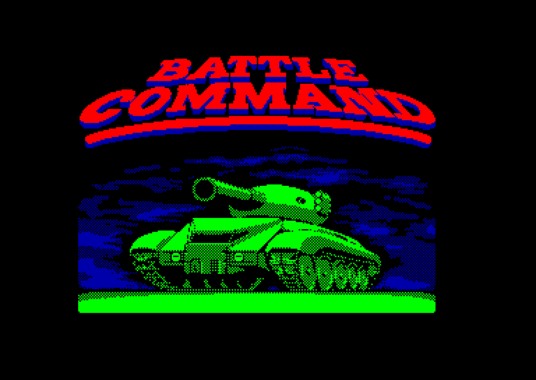 screenshot of the Amstrad CPC game Battle command by GameBase CPC