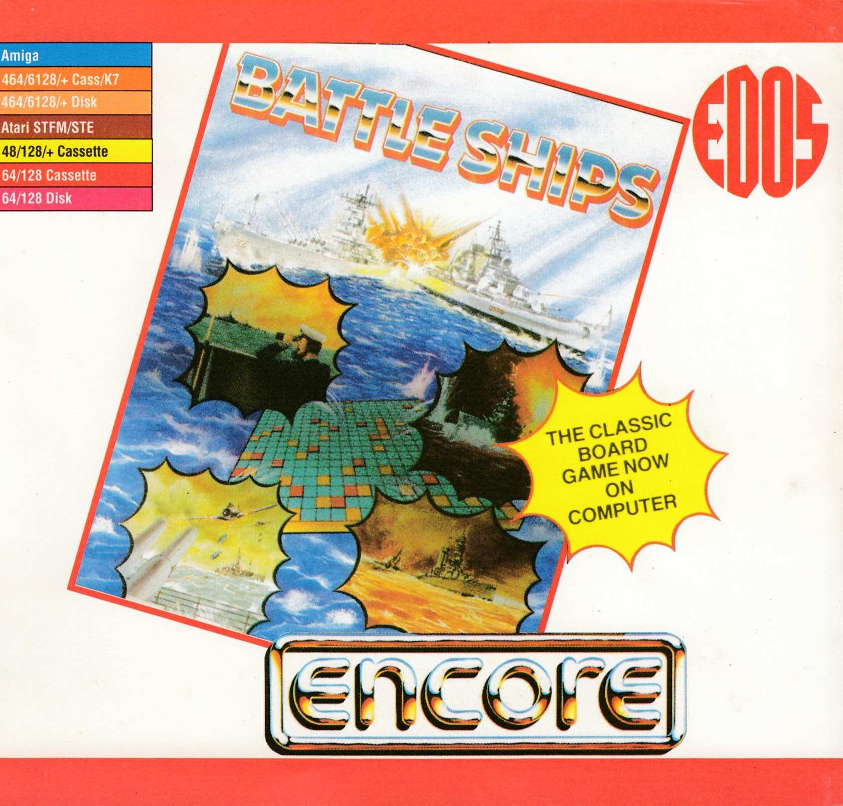 cover of the Amstrad CPC game Battle Ships  by GameBase CPC