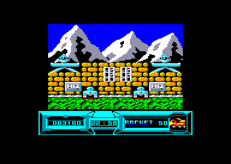 screenshot of the Amstrad CPC game Battle Valley by GameBase CPC