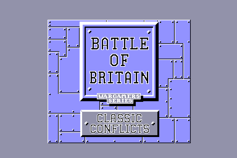 screenshot of the Amstrad CPC game Battle of Britain