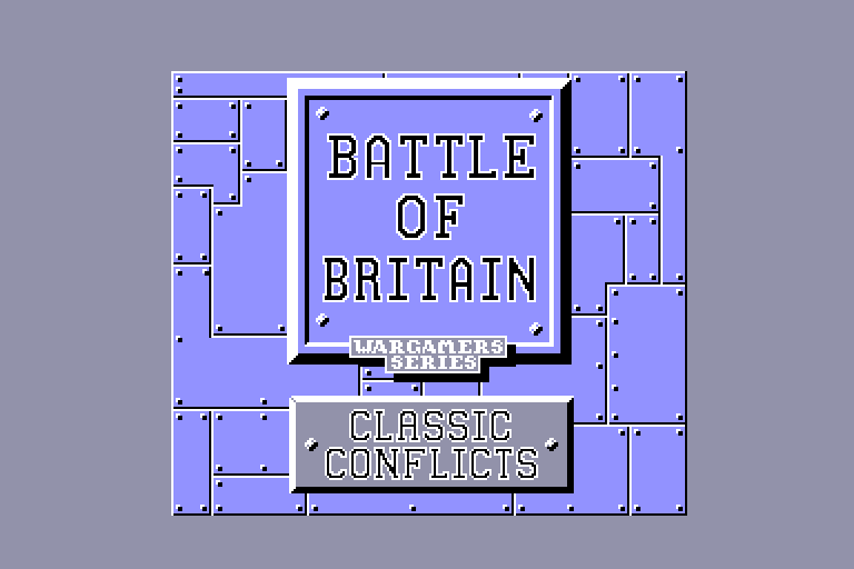 screenshot of the Amstrad CPC game Battle of Britain by GameBase CPC