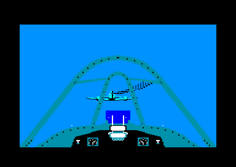 screenshot of the Amstrad CPC game Battle of Britain by GameBase CPC