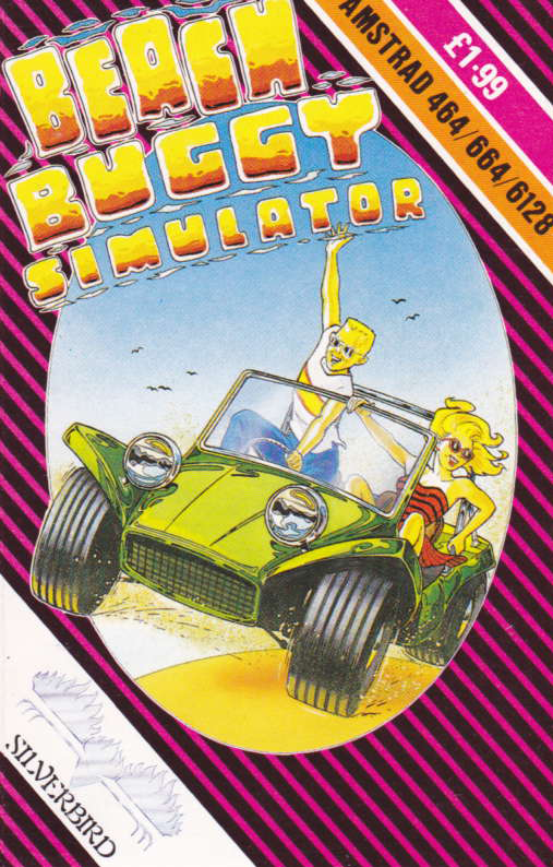 cover of the Amstrad CPC game Beach Buggy Simulator  by GameBase CPC
