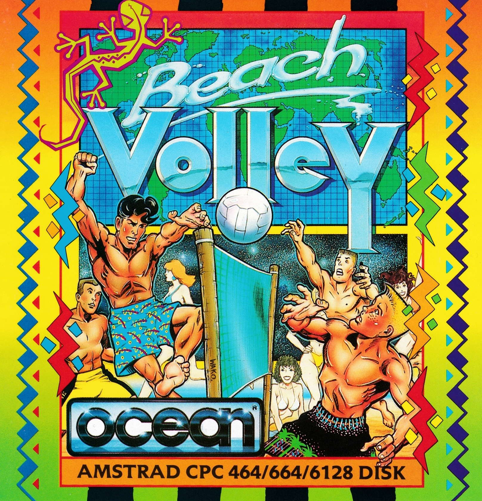 cover of the Amstrad CPC game Beach Volley  by GameBase CPC