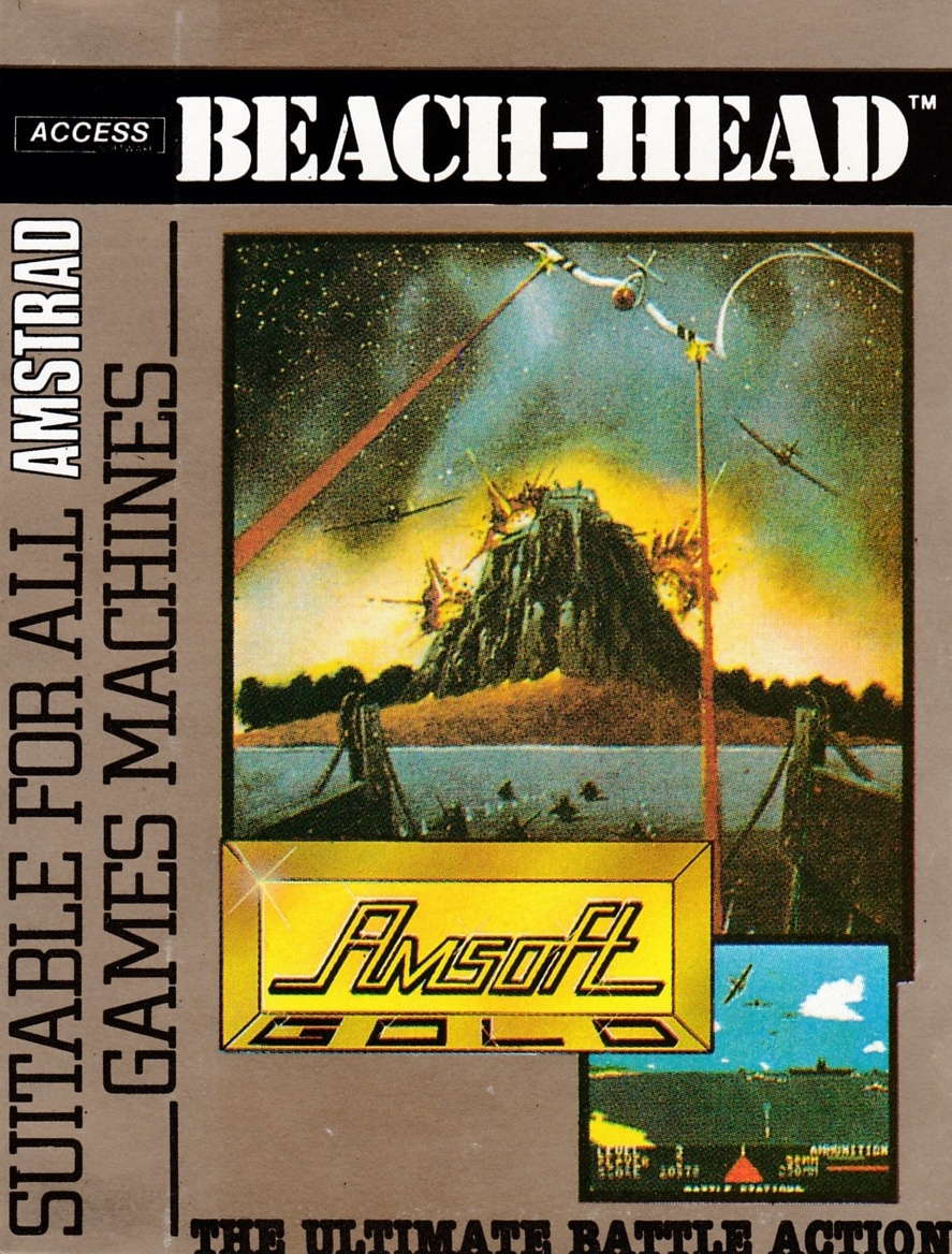 cover of the Amstrad CPC game Beach-Head  by GameBase CPC