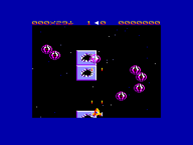 screenshot of the Amstrad CPC game Bedlam by GameBase CPC