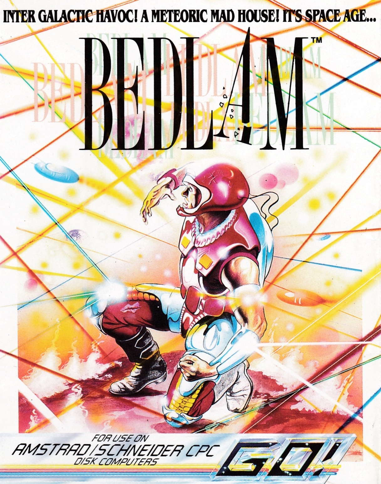 cover of the Amstrad CPC game Bedlam  by GameBase CPC