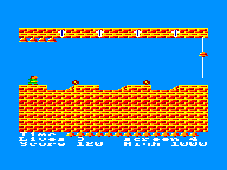 screenshot of the Amstrad CPC game Bells (the) by GameBase CPC