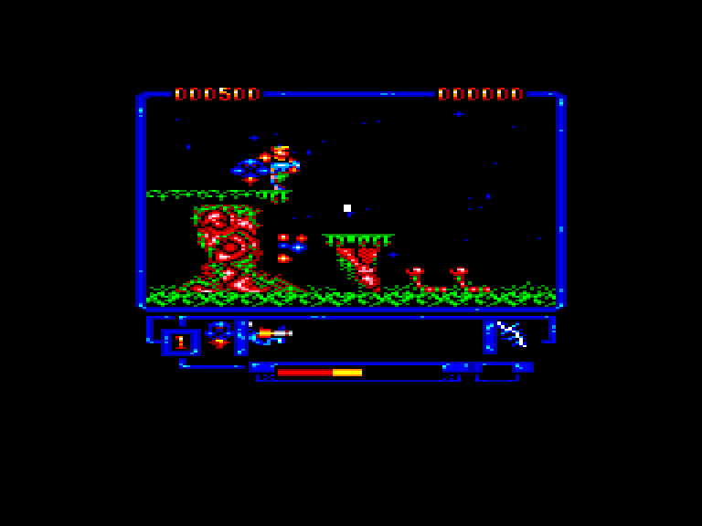 screenshot of the Amstrad CPC game Bestial warrior by GameBase CPC