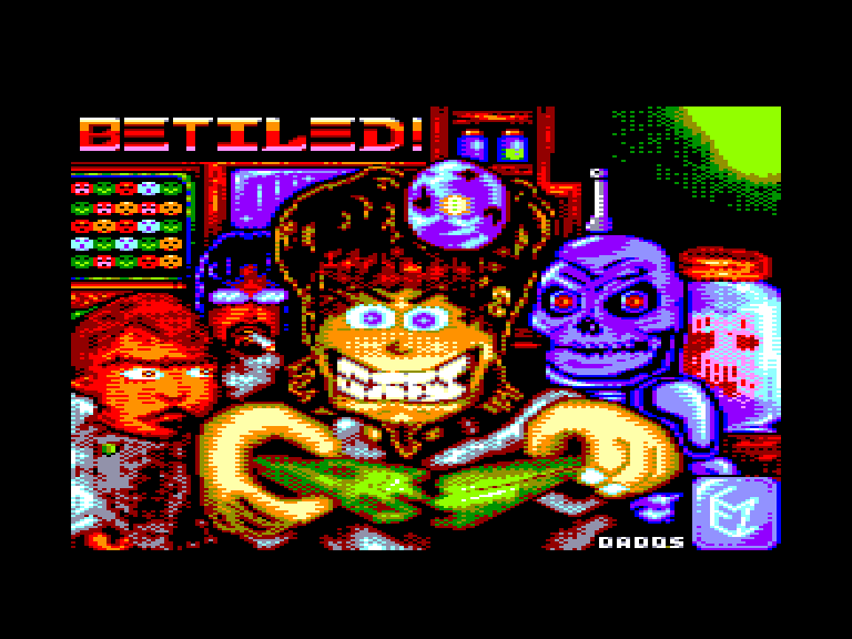 screenshot of the Amstrad CPC game Betiled! by GameBase CPC