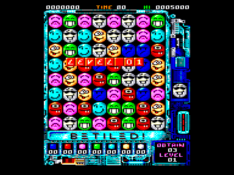 screenshot of the Amstrad CPC game Betiled! by GameBase CPC