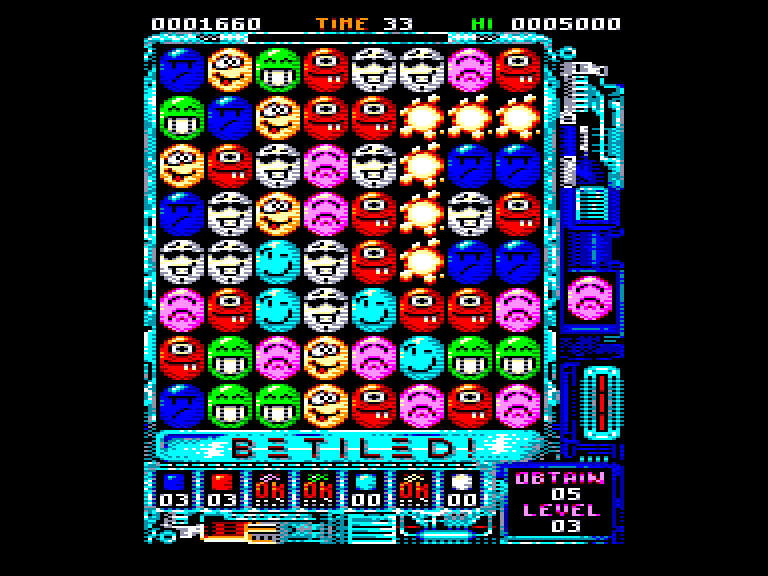 screenshot of the Amstrad CPC game Betiled! by GameBase CPC