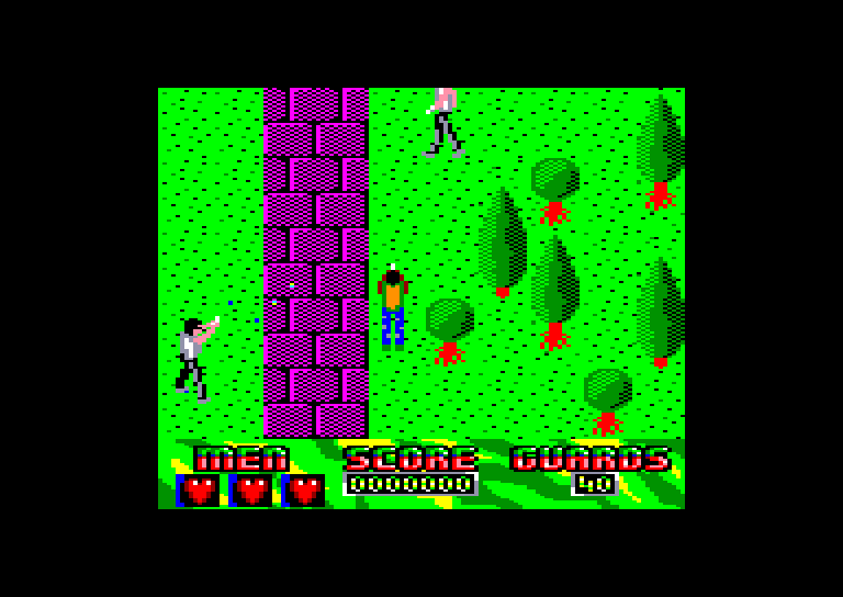 screenshot of the Amstrad CPC game Beverly Hills Cop by GameBase CPC