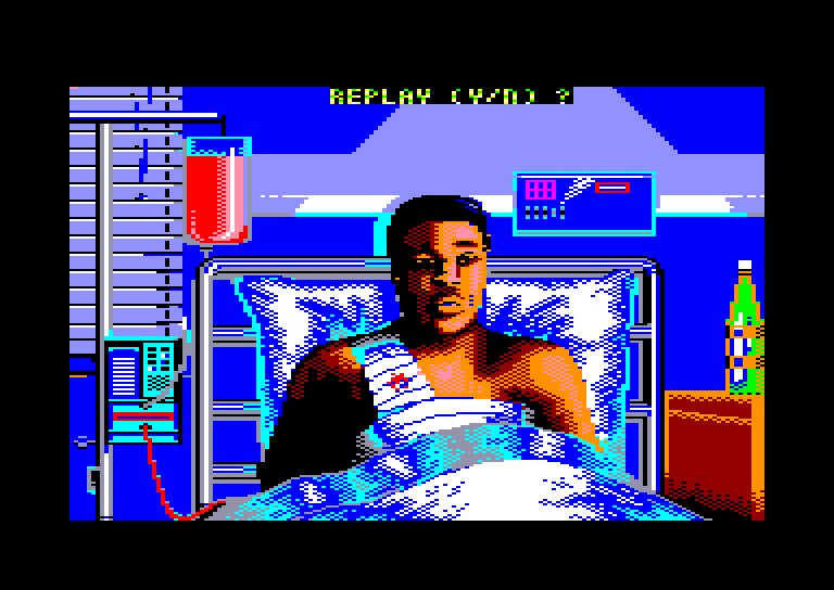 screenshot of the Amstrad CPC game Beverly Hills Cop by GameBase CPC