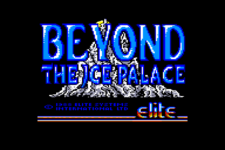 screenshot of the Amstrad CPC game Beyond the Ice Palace by GameBase CPC