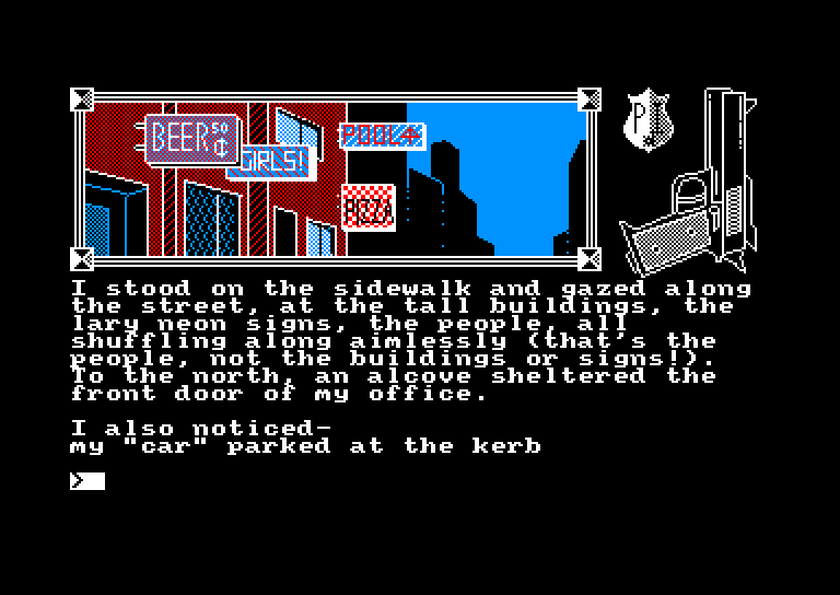 screenshot of the Amstrad CPC game Big sleaze (the) by GameBase CPC