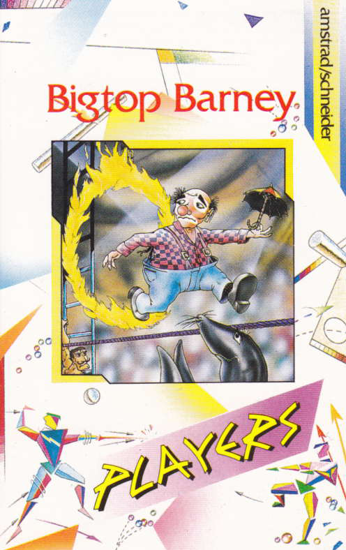 cover of the Amstrad CPC game Bigtop Barney  by GameBase CPC