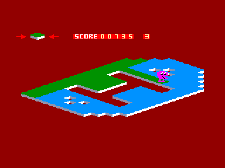 screenshot of the Amstrad CPC game Binky by GameBase CPC