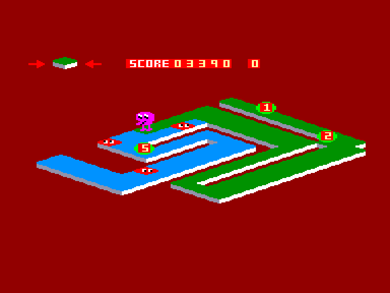 screenshot of the Amstrad CPC game Binky by GameBase CPC