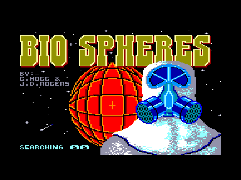 screenshot of the Amstrad CPC game Bio Spheres by GameBase CPC
