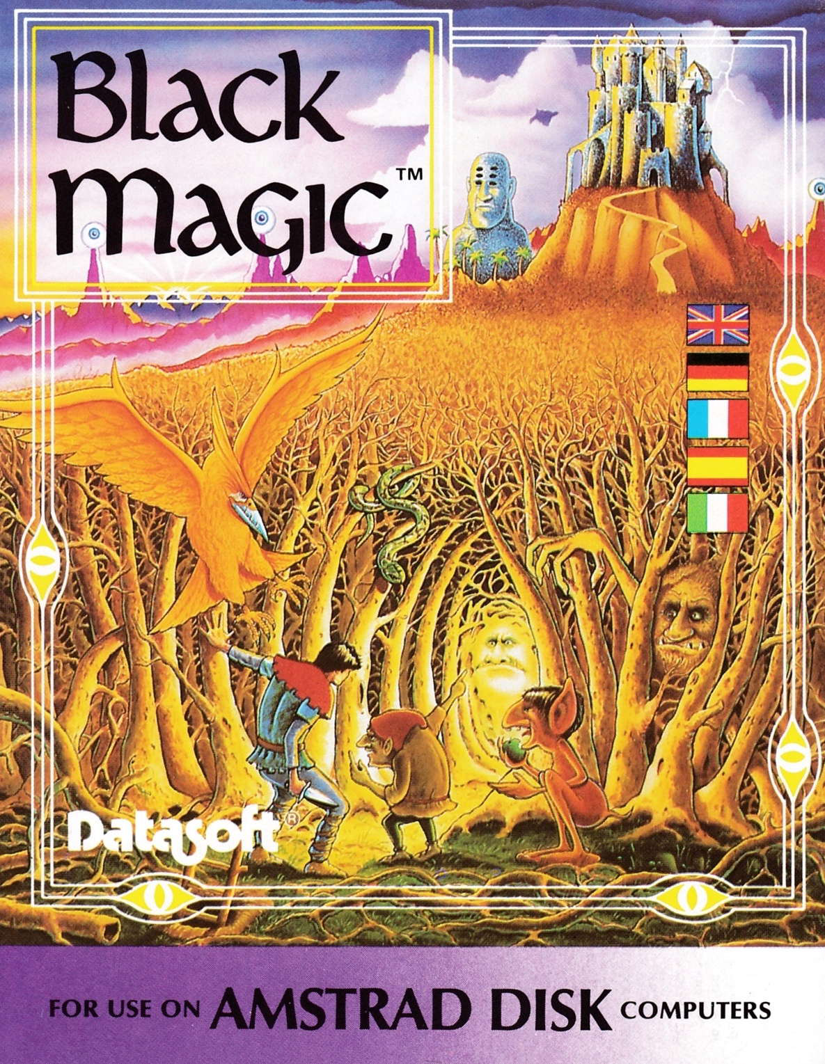 cover of the Amstrad CPC game Black Magic  by GameBase CPC