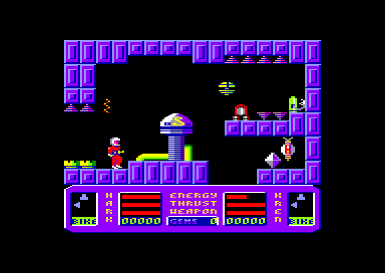 screenshot of the Amstrad CPC game Blood Brothers by GameBase CPC