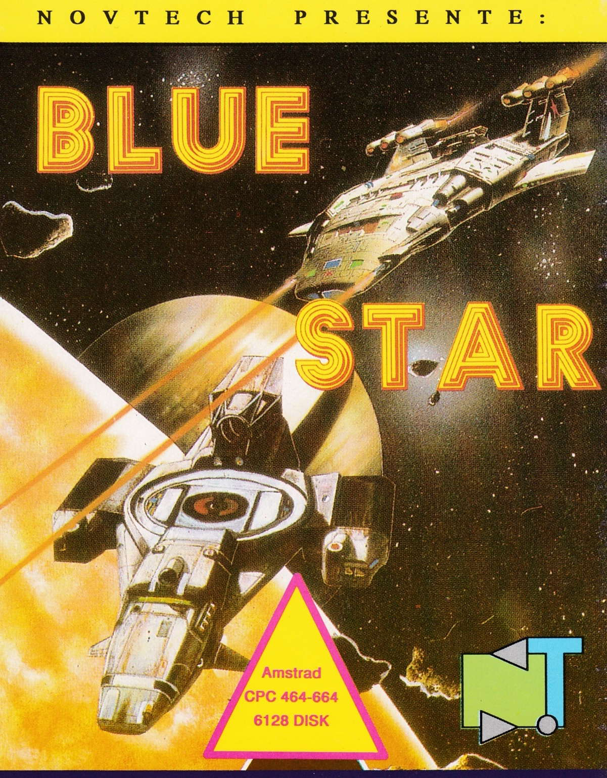 cover of the Amstrad CPC game Blue Star  by GameBase CPC