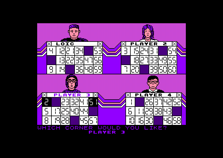screenshot of the Amstrad CPC game Bob's Full House by GameBase CPC