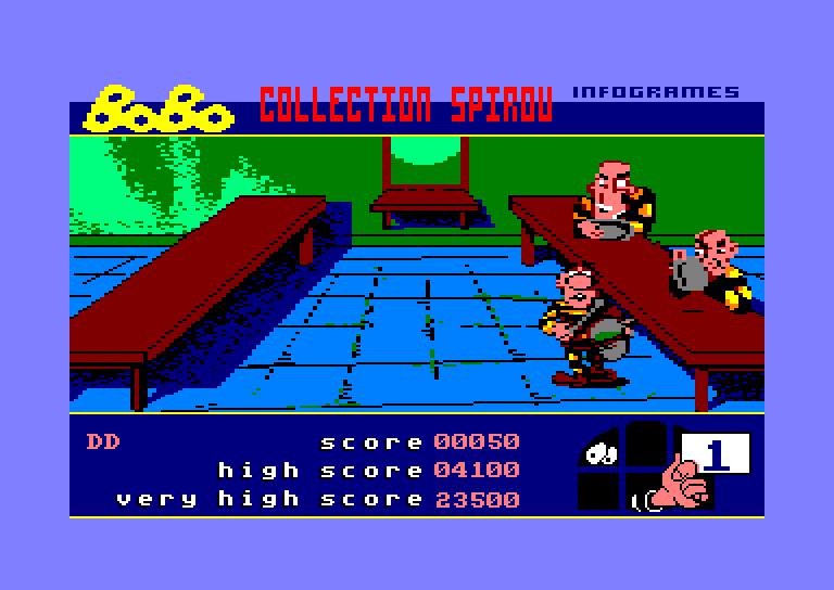 screenshot of the Amstrad CPC game Bobo by GameBase CPC