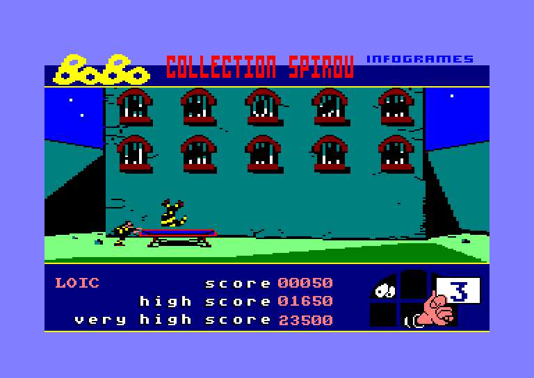 screenshot of the Amstrad CPC game Bobo by GameBase CPC