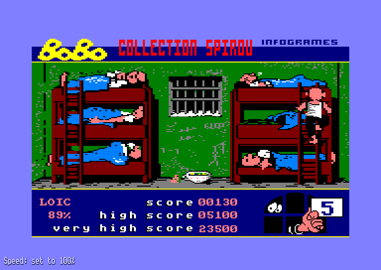 screenshot of the Amstrad CPC game Bobo by GameBase CPC