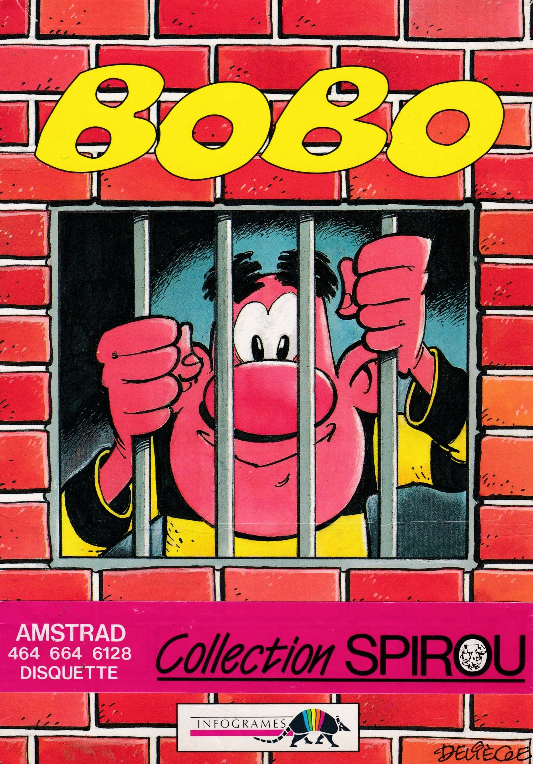 cover of the Amstrad CPC game Bobo  by GameBase CPC