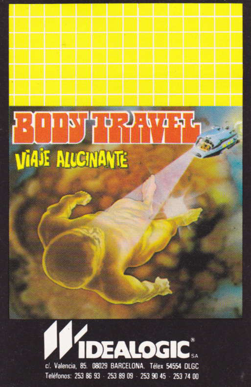 cover of the Amstrad CPC game Body Travel  by GameBase CPC