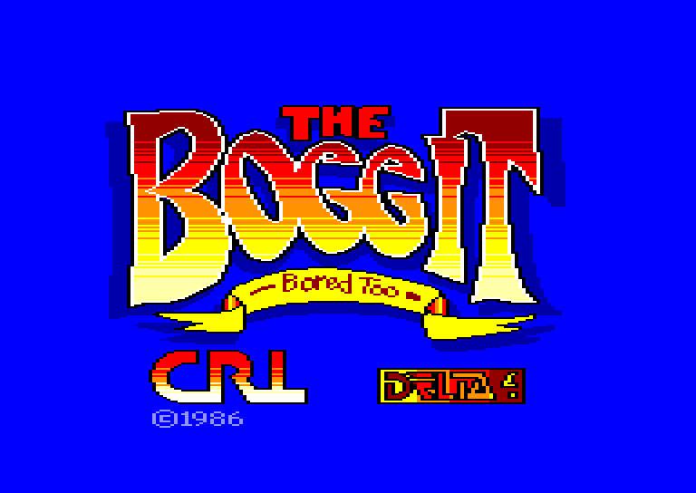 screenshot of the Amstrad CPC game Boggit (the) by GameBase CPC