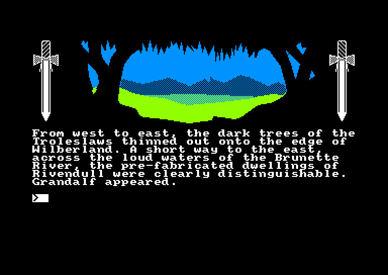 screenshot of the Amstrad CPC game Boggit (the) by GameBase CPC