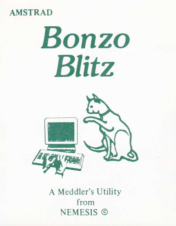 cover of the Amstrad CPC game Bonzo Blitz  by GameBase CPC