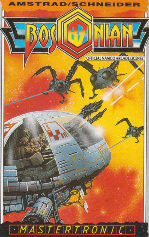 cover of the Amstrad CPC game Bosconian 87  by GameBase CPC