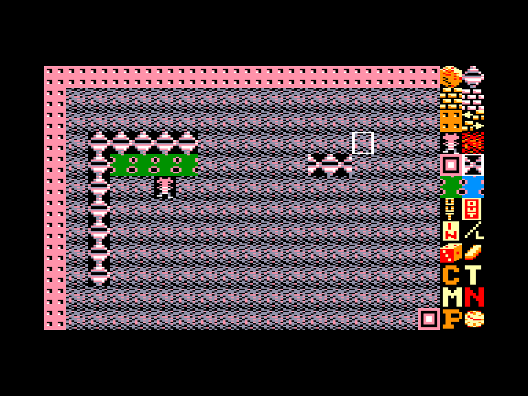 screenshot of the Amstrad CPC game Boulder Dash IV by GameBase CPC