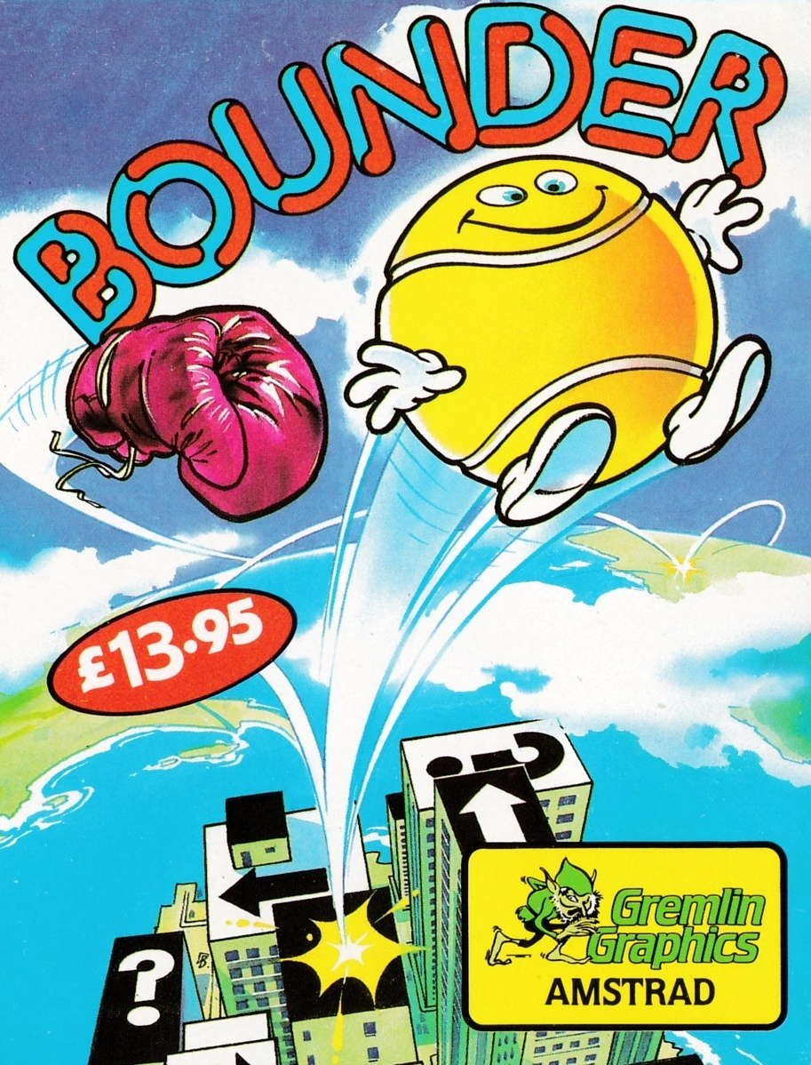 cover of the Amstrad CPC game Bounder  by GameBase CPC