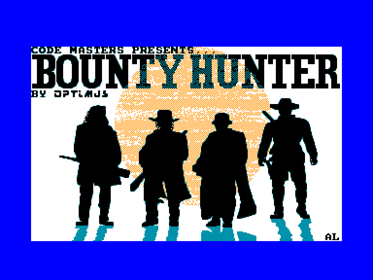screenshot of the Amstrad CPC game Bounty Hunter (the) by GameBase CPC