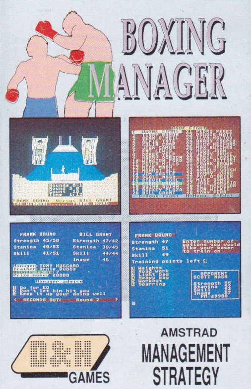 cover of the Amstrad CPC game Boxing Manager  by GameBase CPC