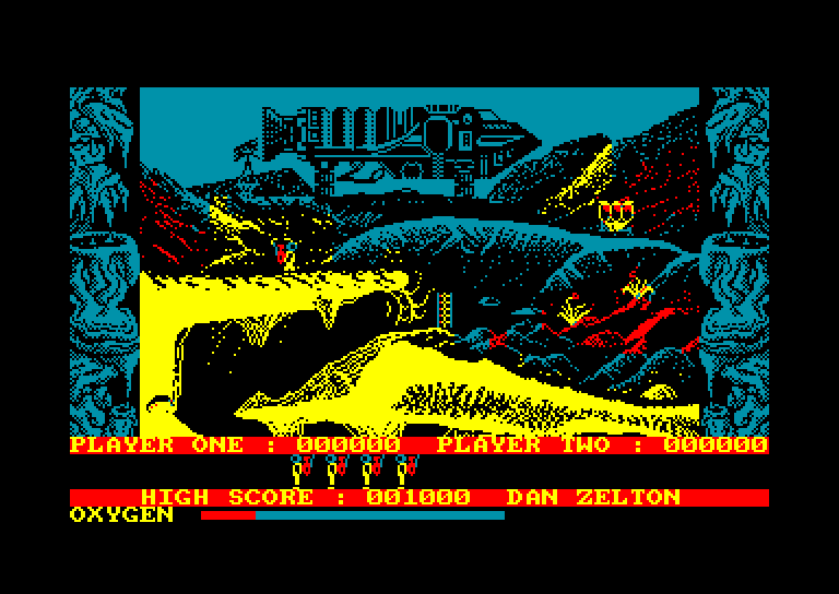 screenshot of the Amstrad CPC game Brainache by GameBase CPC