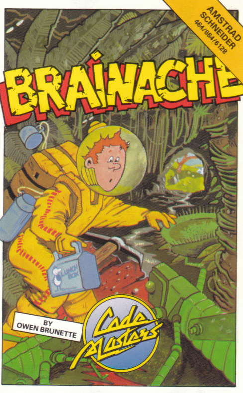 cover of the Amstrad CPC game Brainache  by GameBase CPC