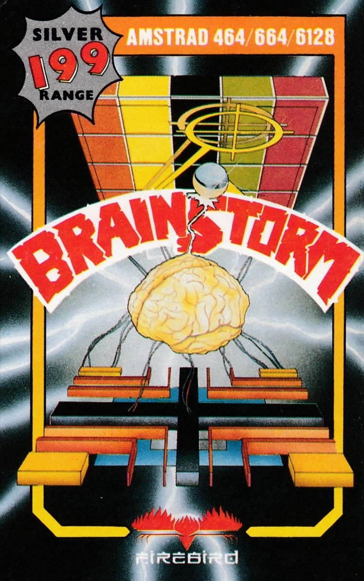 cover of the Amstrad CPC game Brainstorm  by GameBase CPC