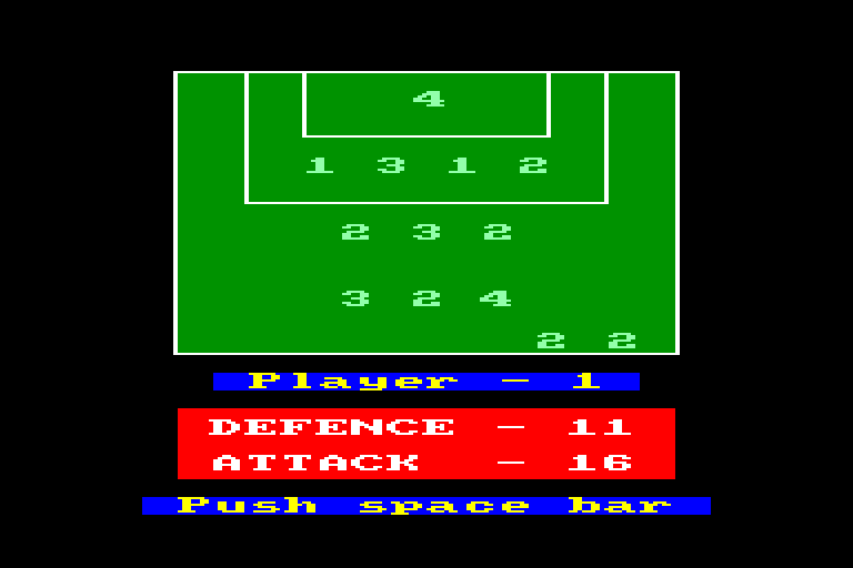 screenshot of the Amstrad CPC game Brian clough's football fortunes by GameBase CPC