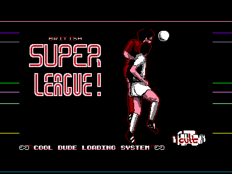 screenshot of the Amstrad CPC game British Super League by GameBase CPC