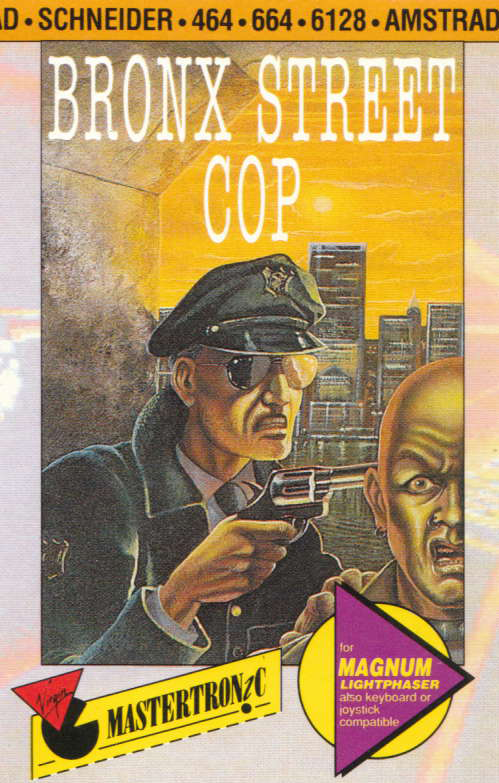 cover of the Amstrad CPC game Bronx Street Cop  by GameBase CPC