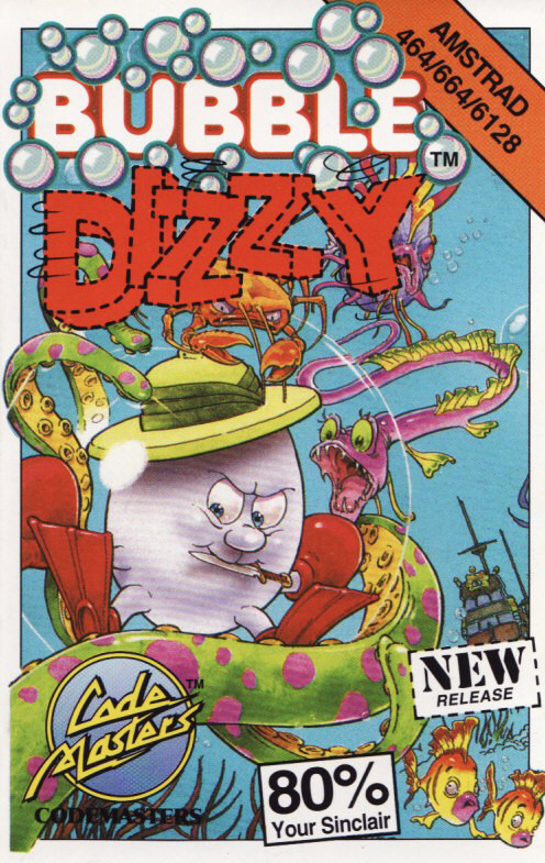 cover of the Amstrad CPC game Bubble Dizzy  by GameBase CPC