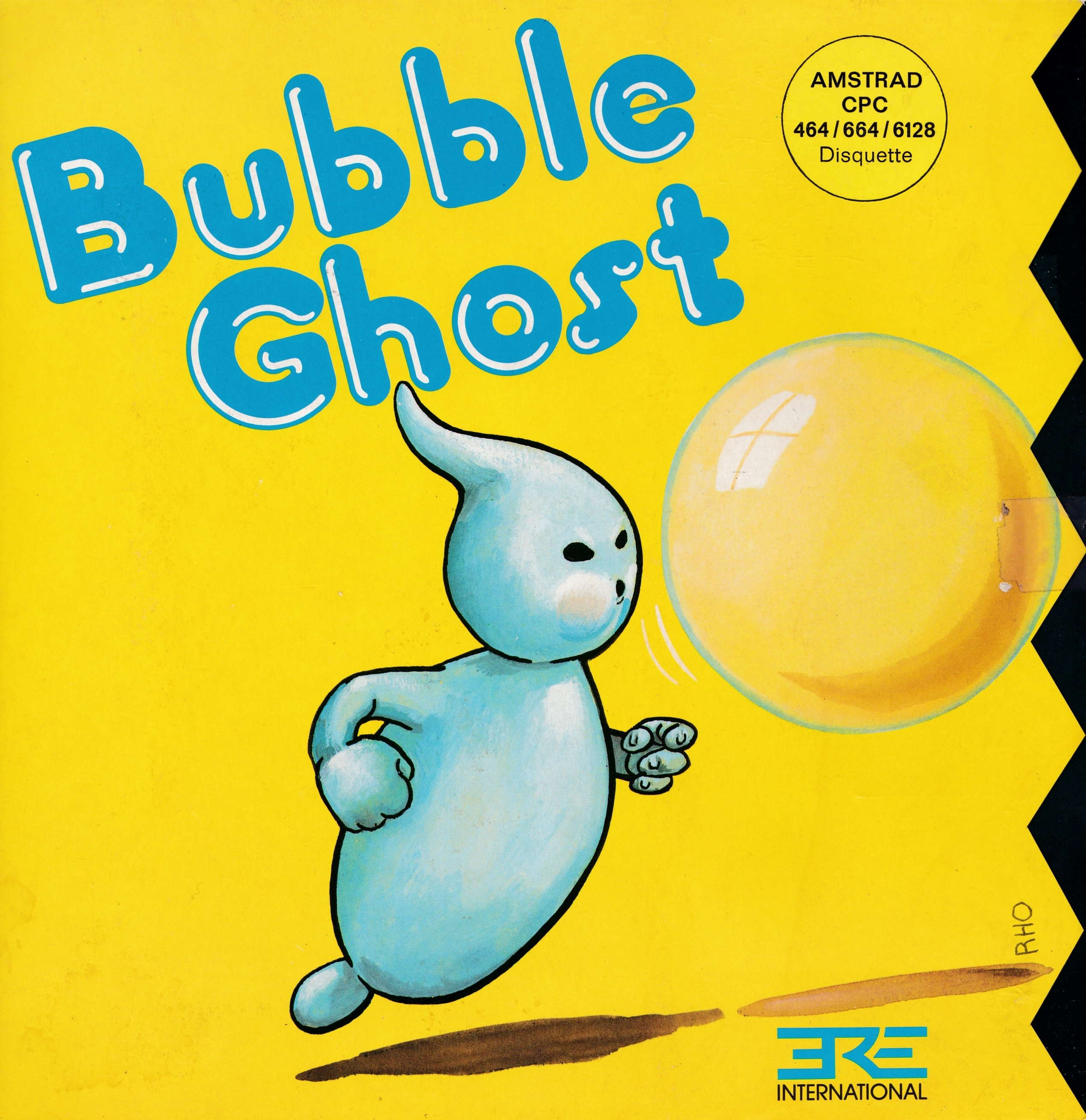 cover of the Amstrad CPC game Bubble Ghost  by GameBase CPC