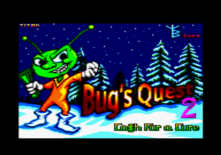 loading screen of Bugs Quest 2 by YB Software